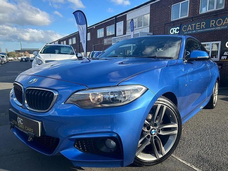 Used BMW 218 M Sport 2015 Blue Coupe