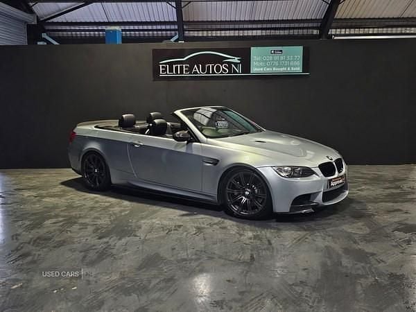 Used BMW M3 Cabriolet 2009 Blue Cabriolet