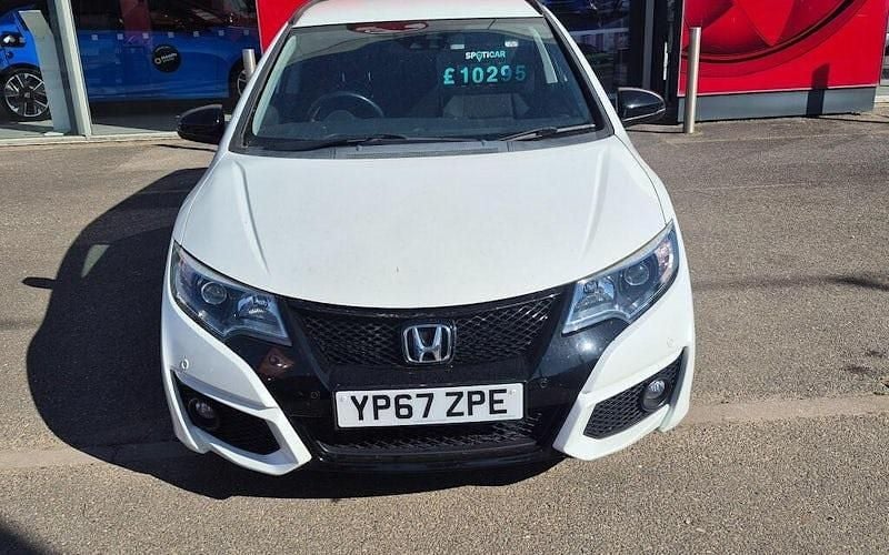 Begagnad Honda Civic Sport 142 HK (104 kW) 2017 Vit Kombi