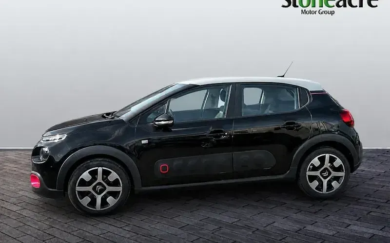 Used Citroën C3 Feel 82 HP (60 kW) 2018 Black Hatchback