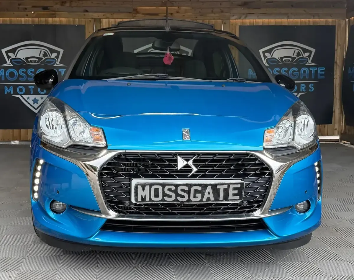 Used DS Automobiles DS3 Cabriolet Elegance 110 HP (80 kW) 2016 Blue Cabriolet