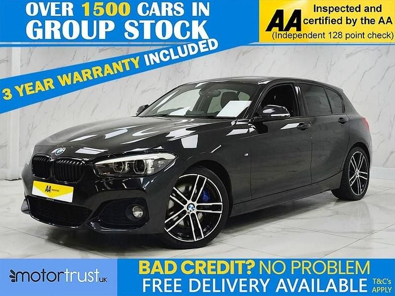 Used BMW 118 M Sport 136 HP (100 kW) 2019 Black Hatchback