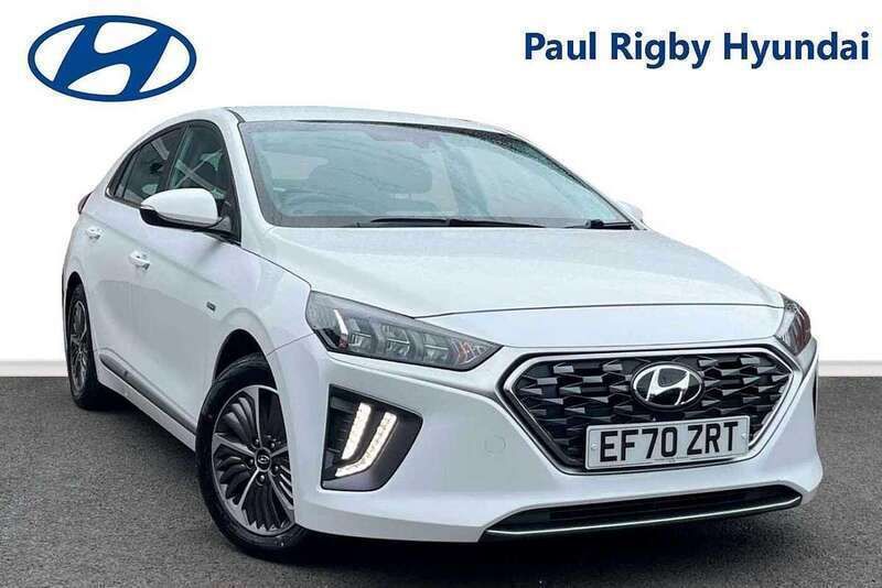 White Used 2021 Hyundai Ioniq Premium Sedan | £14,599 (Fair price) - Image 1/4