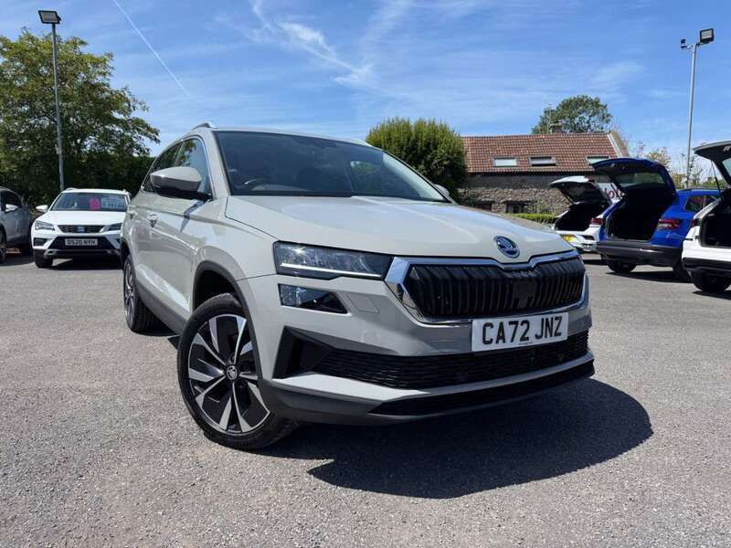 Grey Used 2022 Skoda Karoq SE L SUV | £22,580 (Fair price) - Image 1/4