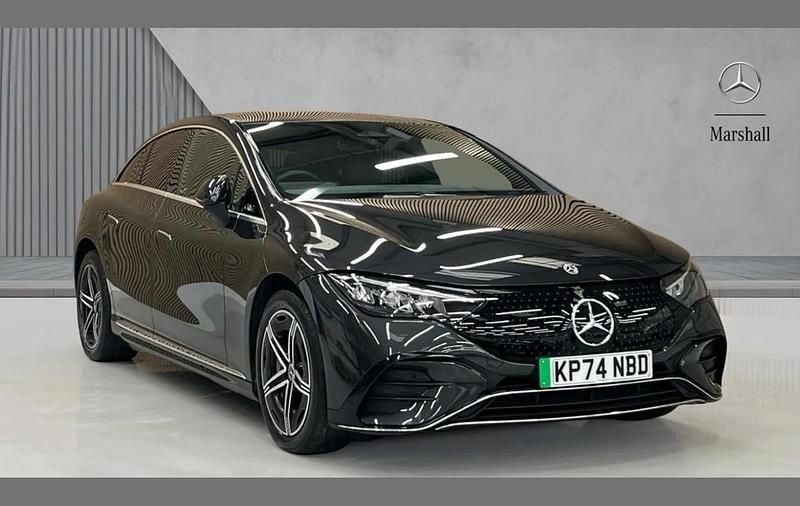 Used Mercedes EQE350 AMG line 214 kW (292 HP) 2024 Grey Sedan