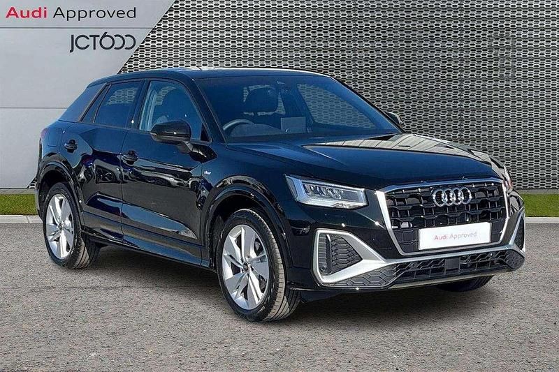 Black Used 2025 Audi Q2 S-Line SUV | £29,620 - Image 1/4