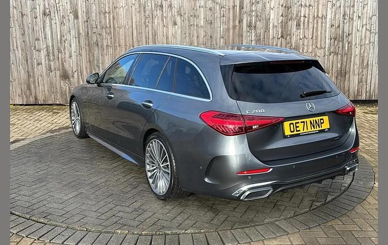 Used Mercedes C200 AMG Line Premium 200 HP (147 kW) 2022 Grey Estate