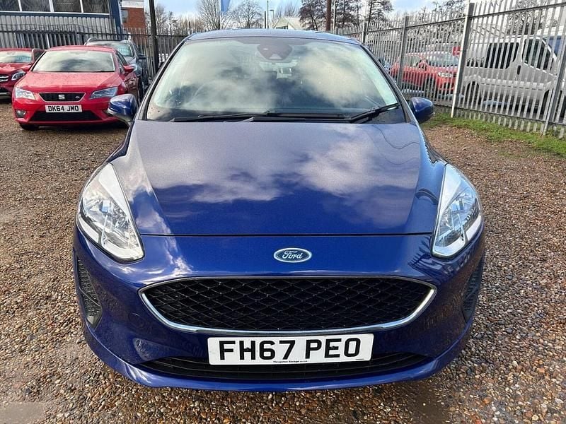 Usado Ford Fiesta Style 85 HP (62 kW) 2018 Azul Citadino