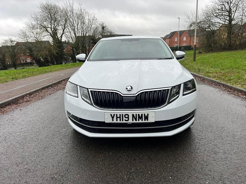 Used Skoda Octavia SE L 150 HP (110 kW) 2019 White Hatchback
