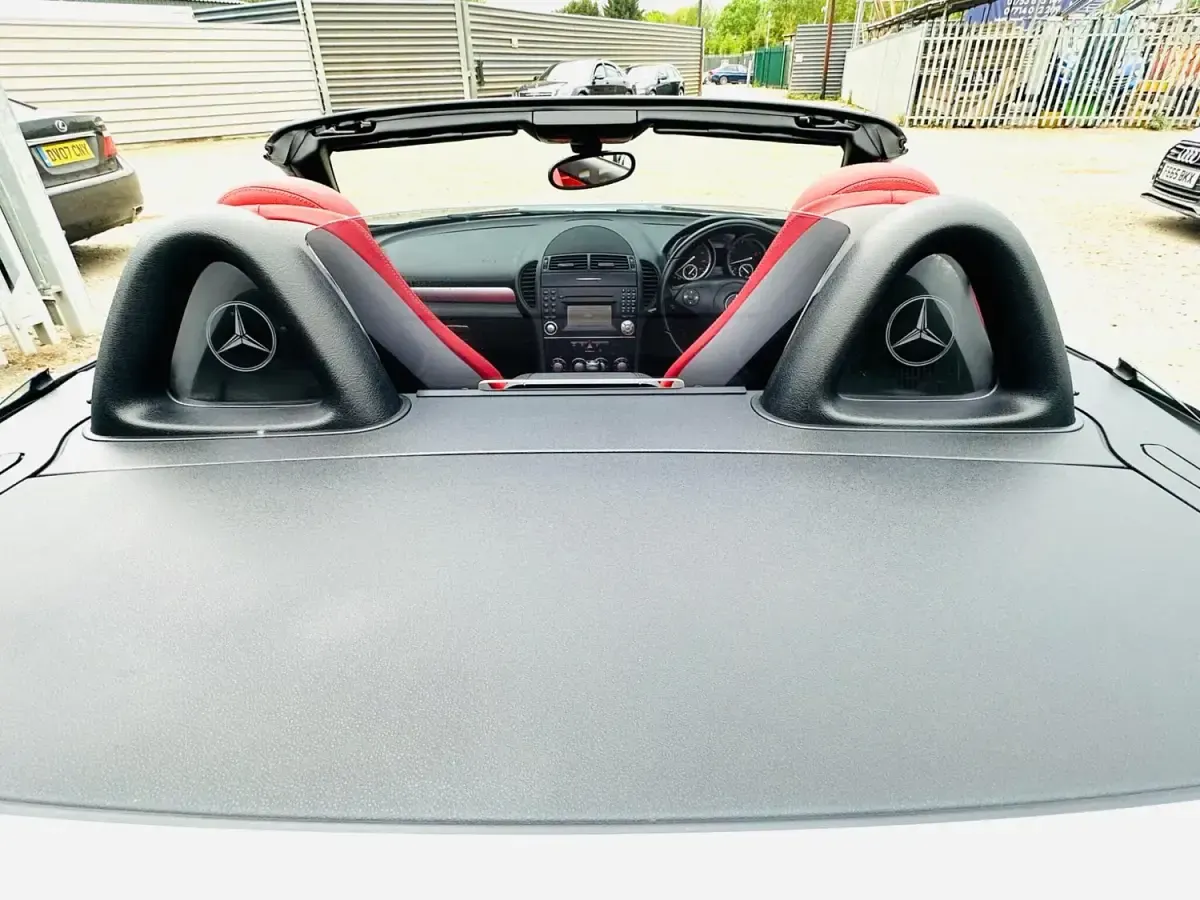 Usado Mercedes SLK200 184 HP (135 kW) 2009 Prateado Cabrios
