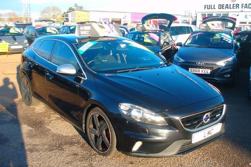 Used Volvo V40 R-Design 2013 Black Hatchback