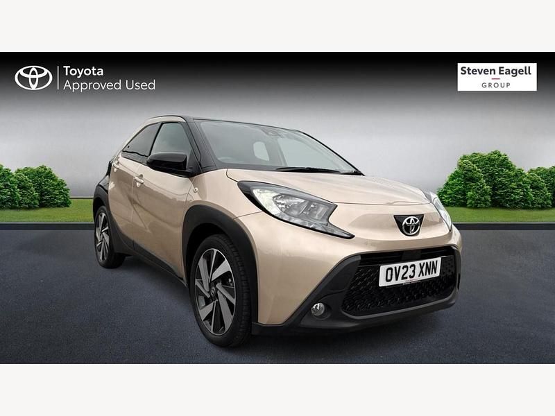 Beige Used 2023 Toyota Aygo X SUV | £13,080 - Image 1/3