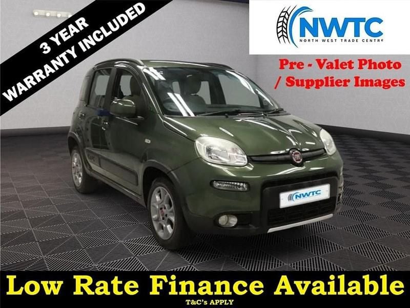 Green Used 2013 Fiat Panda 4x4 S Hatchback | £6,495 (Fair price) - Image 1/3