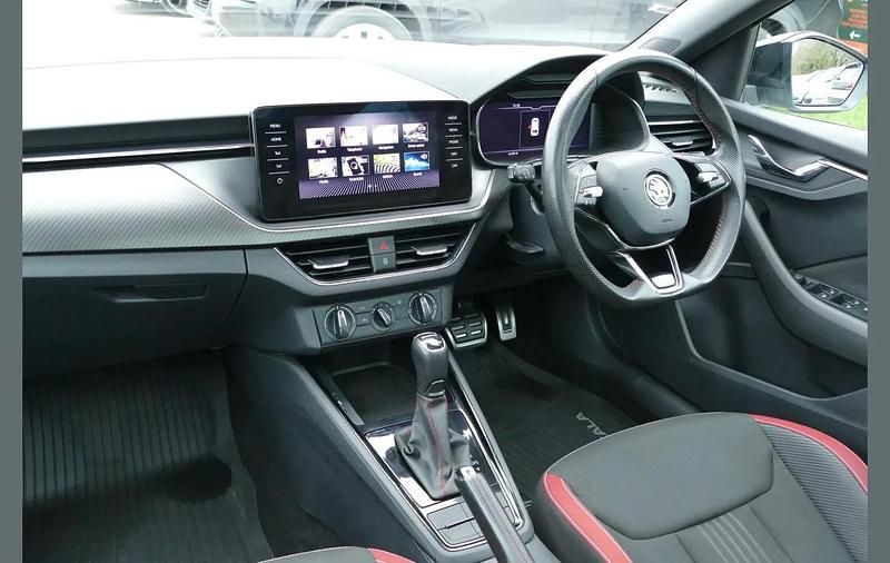 Used Skoda Scala Monte Carlo 148 HP (108 kW) 2021 Silver Hatchback