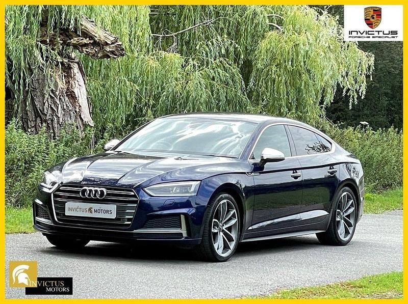 Blue Used 2017 Audi S5 Sportback Comfort Hatchback | £19,890 (Super price) - Image 1/4