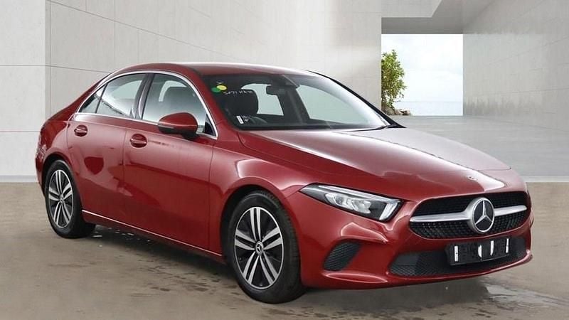 Used Mercedes A200 163 HP (119 kW) 2021 Red Sedan