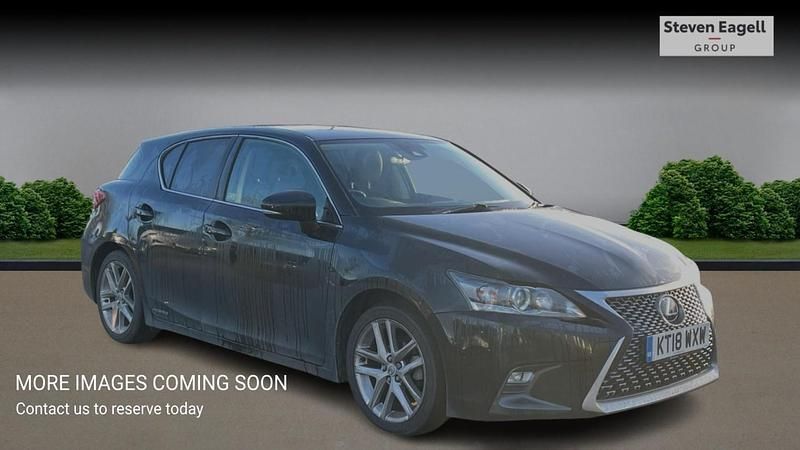 Black Used 2018 Lexus CT200h Luxury Line Hatchback | £11,413 (Fair price) - Image 1/4