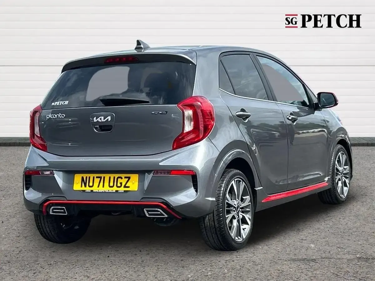 Used Kia Picanto GT-Line 99 HP (72 kW) 2021 Grey Hatchback