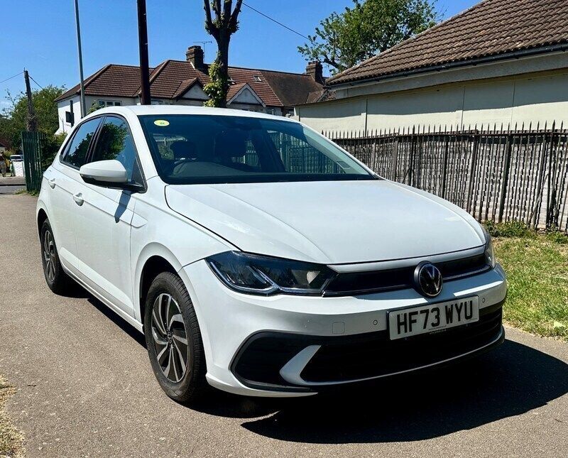 White Used 2023 VW Polo Life Hatchback | £14,800 (Super price) - Image 1/4