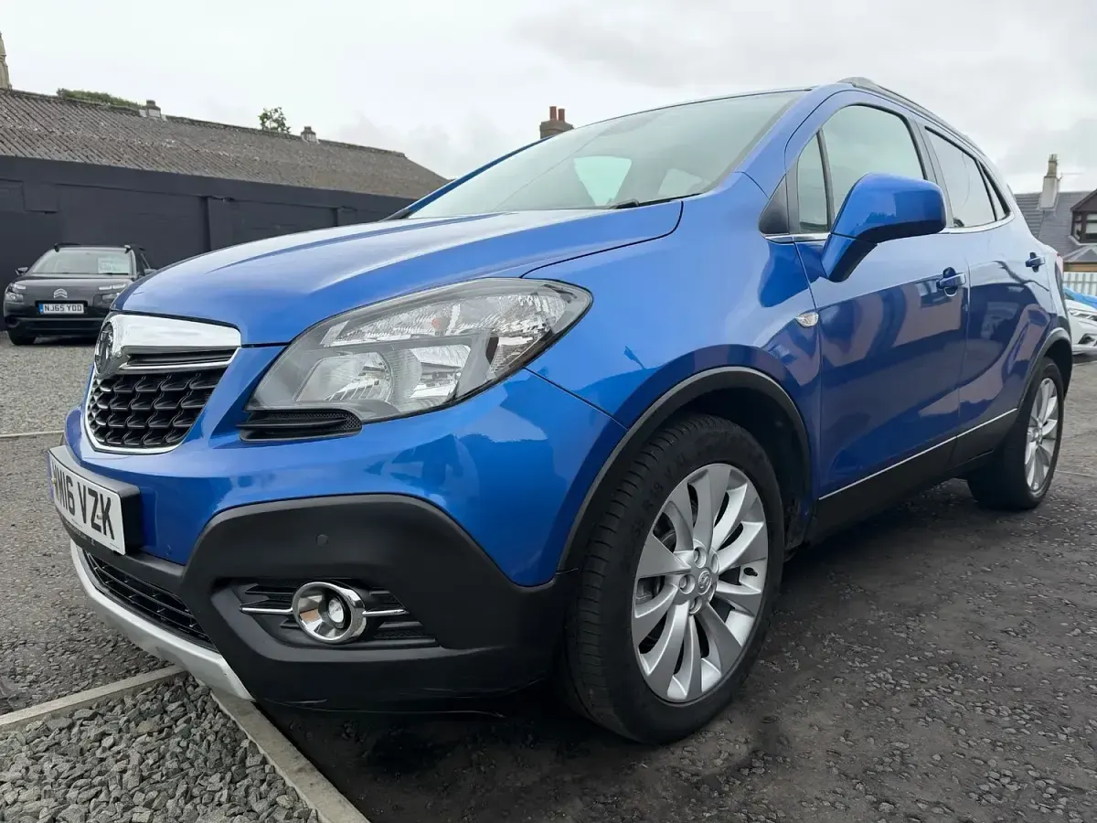 Used Vauxhall Mokka 136 HP (100 kW) 2016 Blue SUV