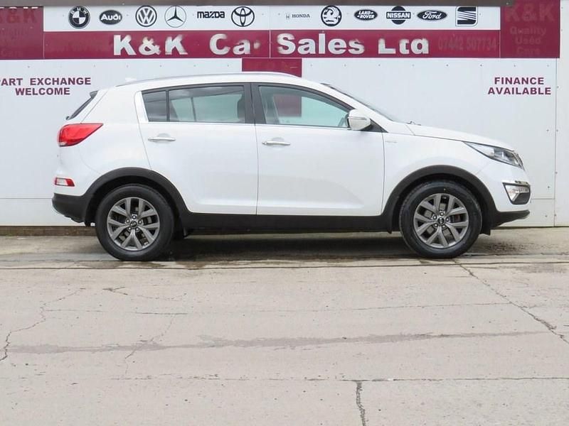 Used Kia Sportage 134 HP (98 kW) 2015 White SUV