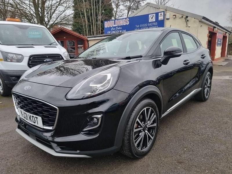 Used Ford Puma Titanium 125 HP (91 kW) 2021 Black SUV