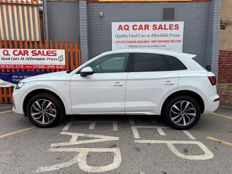 Used Audi Q5 S-Line 2021 White SUV