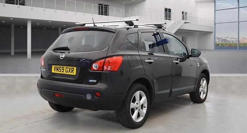 Used Nissan Qashqai N-TEC 110 HP (80 kW) 2009 Black SUV