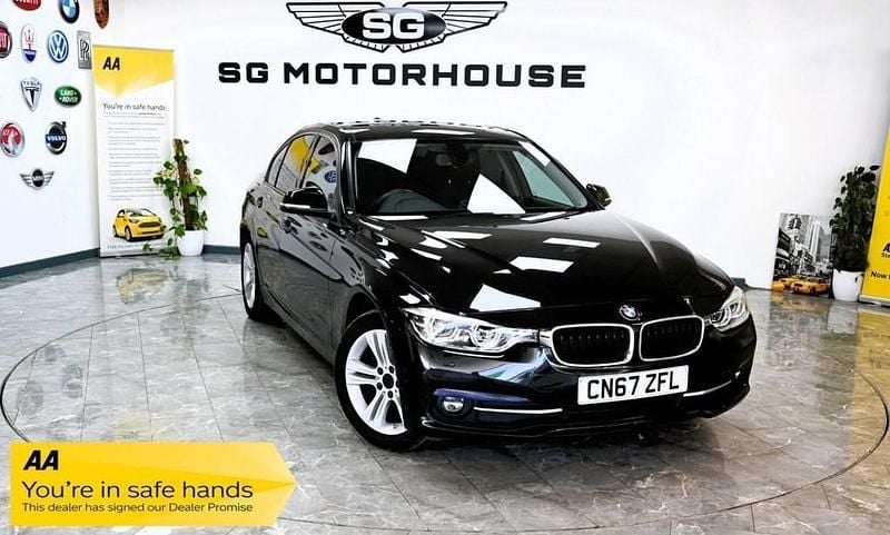 Used BMW 320 Sport Line 2017 Black Sedan