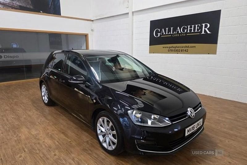Used VW Golf VII GT 150 HP (110 kW) 2016 Black Hatchback
