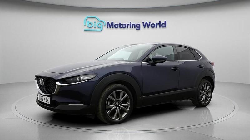Begagnad Mazda CX-30 Edition 186 HK (136 kW) 2022 Blå SUV