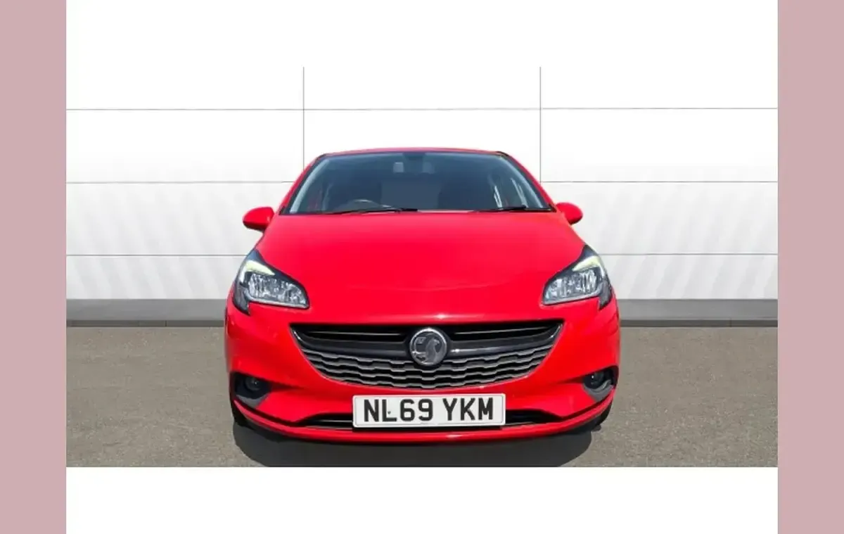 Used Vauxhall Corsa 73 HP (53 kW) 2019 Red Hatchback