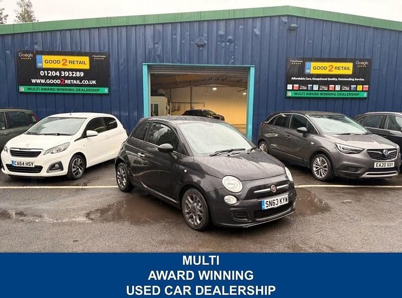 Used Fiat 500 S 69 HP (50 kW) 2013 Black Hatchback