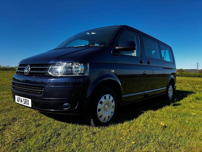 Used VW T5 SE 140 HP (102 kW) 2014 Blue Van