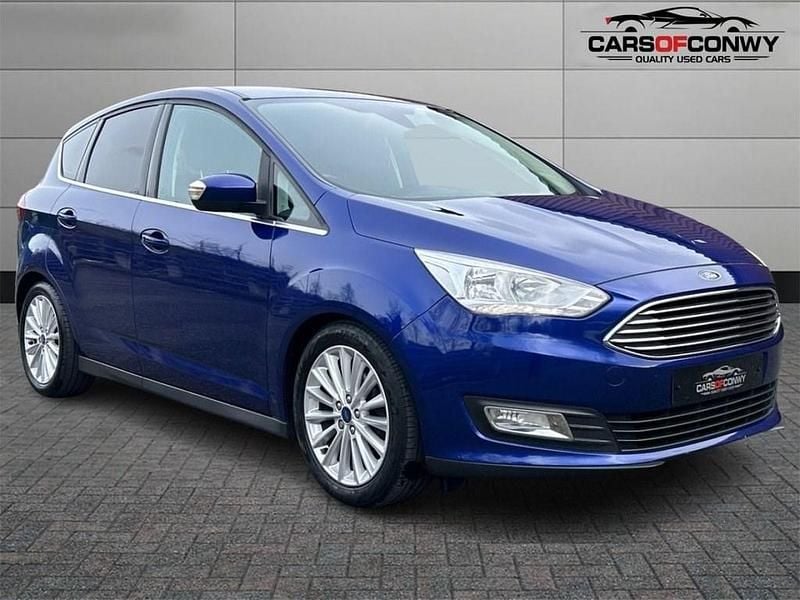 Used Ford C-MAX Titanium 120 HP (88 kW) 2017 Blue MPV