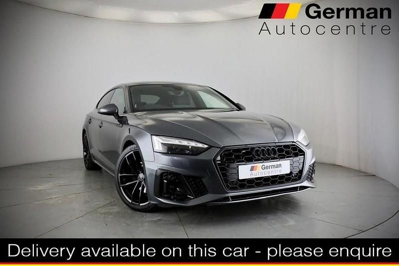 Grey Used 2022 Audi A5 S-Line Hatchback | £25,400 (Fair price) - Image 1/2