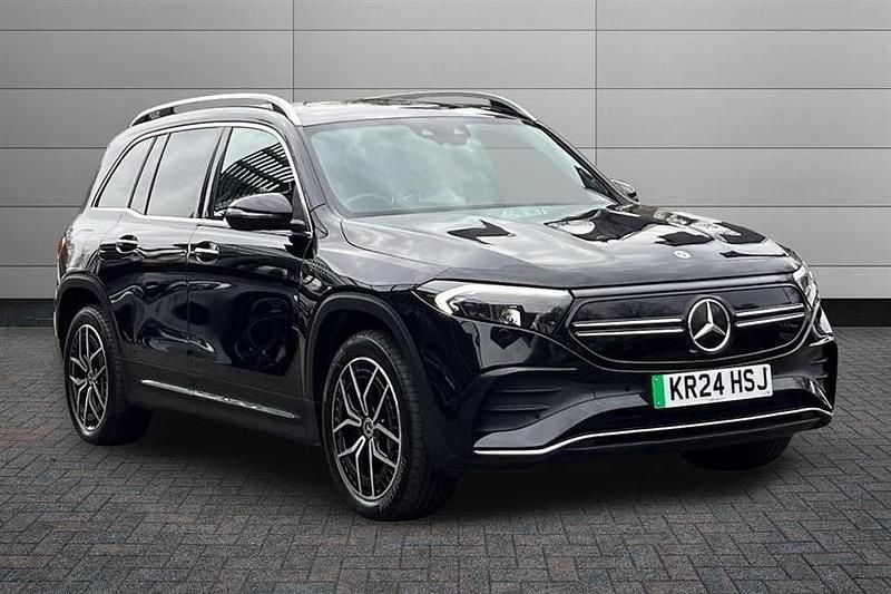 Used Mercedes EQB350 AMG Line Premium 214 kW (292 HP) 2024 Cosmos black SUV