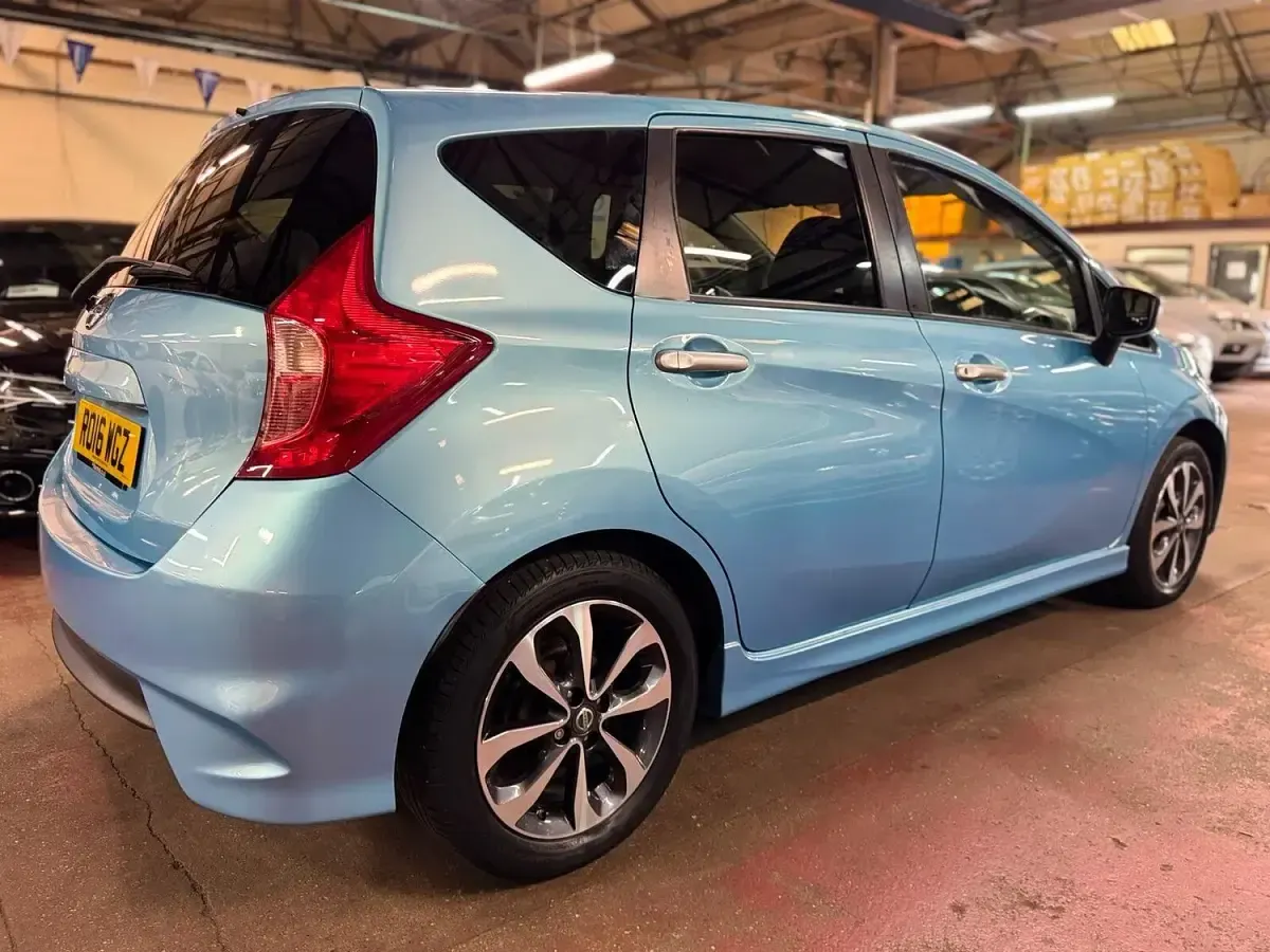 Used Nissan Note N-TEC 2016 Blue Hatchback