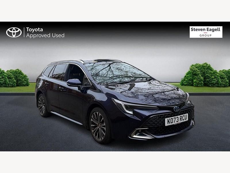Used Toyota Corolla Design 140 HP (102 kW) 2024 Blue Estate