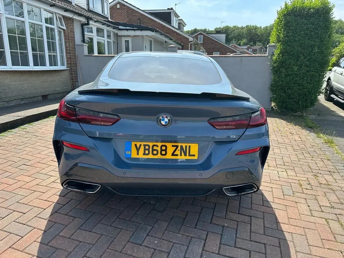Used BMW 840 2018 Blue Coupe