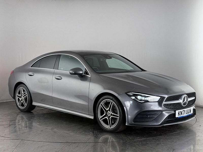 Grey Used 2021 Mercedes CLA220 AMG Line Premium Plus Sedan | £24,500 (Fair price) - Image 1/3