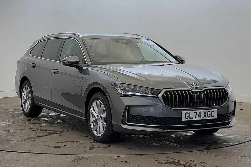 Graphite grey metallic New 2024 Skoda Superb SE Technology Estate | £25,890 (Super price) - Image 1/4