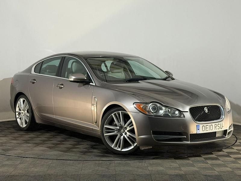 Beige Used 2010 Jaguar XF Portfolio Sedan | £3,495 (Fair price) - Image 1/4