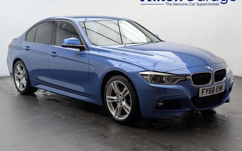 Used BMW 320 M Sport 190 HP (139 kW) 2018 Blue Sedan
