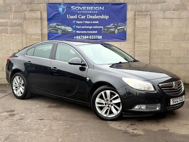 Used Vauxhall Insignia SRi 2012 Black Hatchback