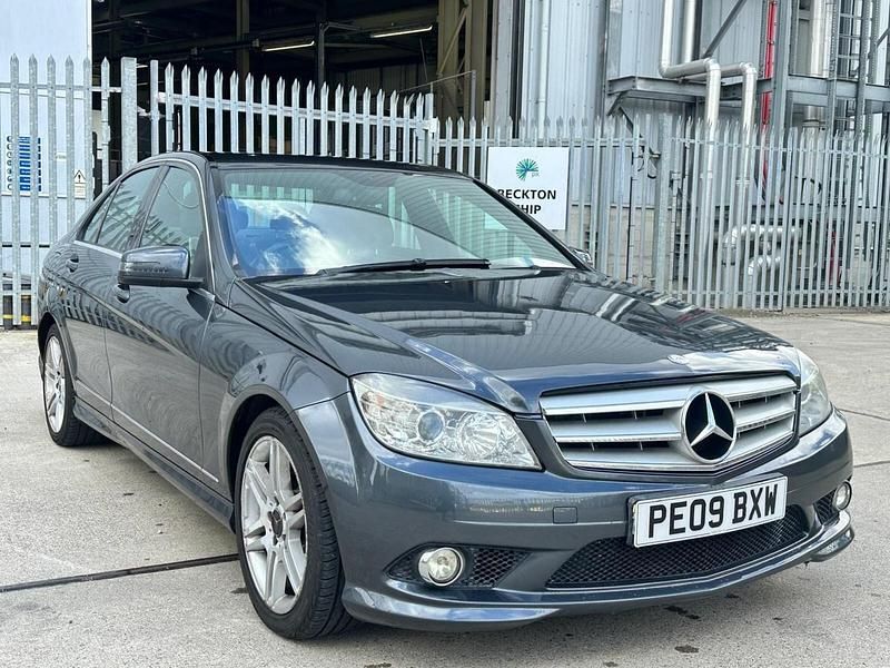 Grey Used 2009 Mercedes C180 Sedan | £3,295 (Fair price) - Image 1/4