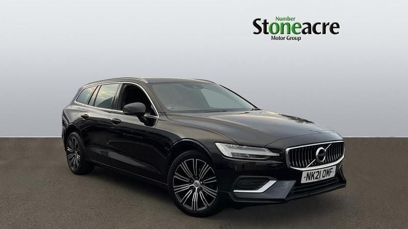 Used Volvo V60 Inscription 197 HP (144 kW) 2021 Black Estate