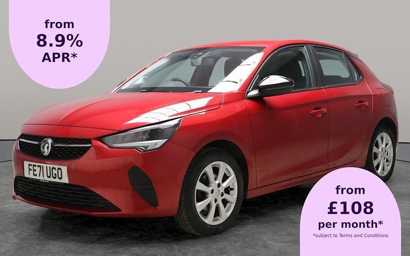 Red Used 2021 Vauxhall Corsa Hatchback | £9,318 (Good price) - Image 1/2