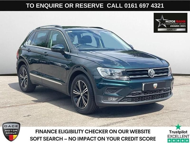 Green Used 2017 VW Tiguan SE SUV | £13,270 (Fair price) - Image 1/3