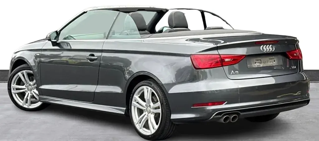 Used Audi Cabriolet S-Line 150 HP (110 kW) 2016 Grey Cabriolet